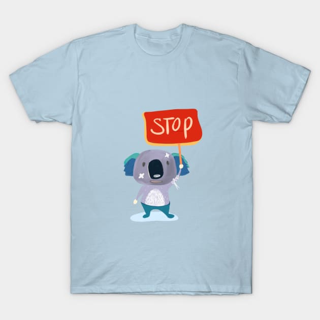 Koala T-Shirt by ellyro